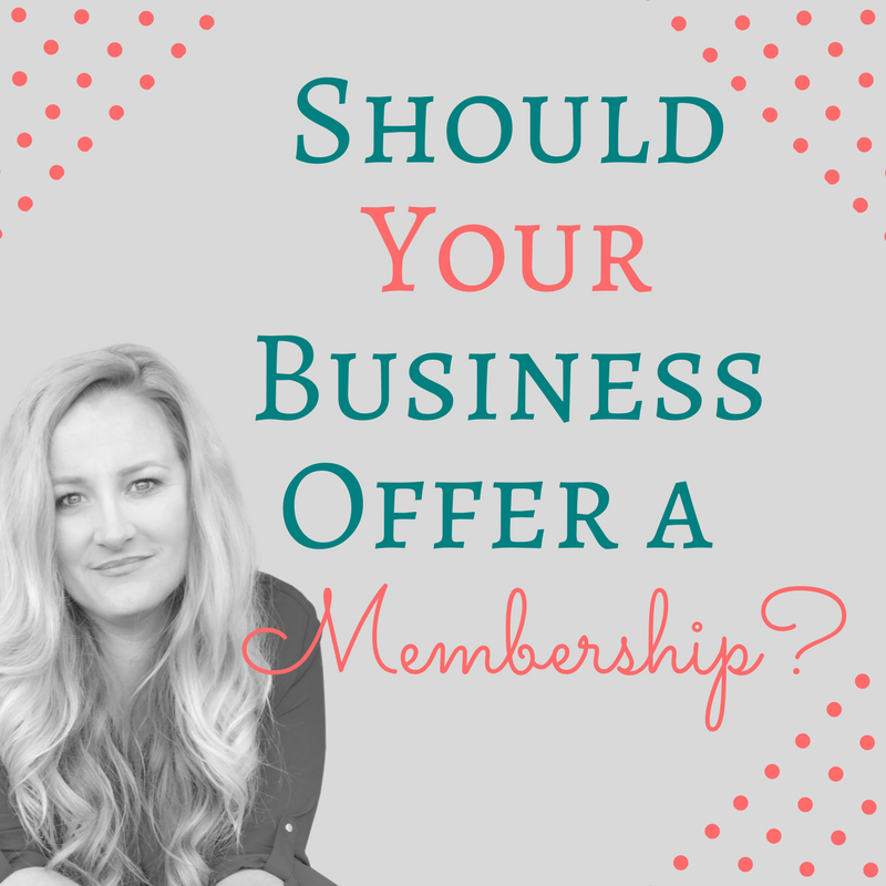 Should YOUR Business Offer A "Membership" Program