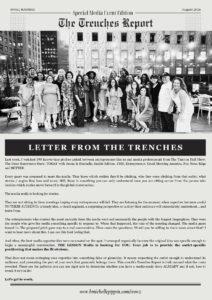 August 26 Newsletter